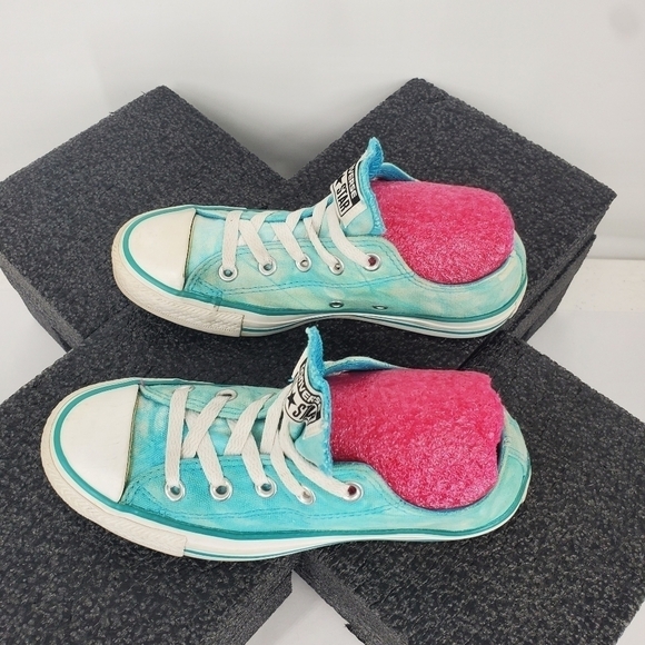 Converse Shoes M4 W6 All Star Chuck Taylor 142453F Turquoise Sneaker - Picture 11 of 11